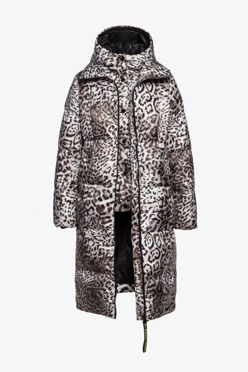 Beaumont animal print coat