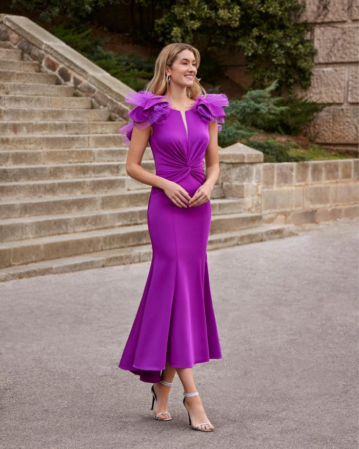 Courture Club purple dress 7G103