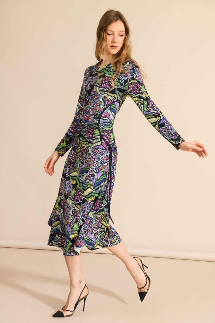 Caroline Kilkenny Julie dress psychedelic print