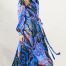 Caroline Kilkenny Mason dress in psychedelic print
