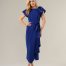 Caroline Kilkenny Della dress in royal blue