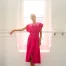 Caroline Kilkenny Calm dress in Fushia