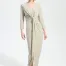 Joseph Ribkoff sparkle knit sheath gown 261743