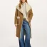 Beaumont Elif faux llamy coat