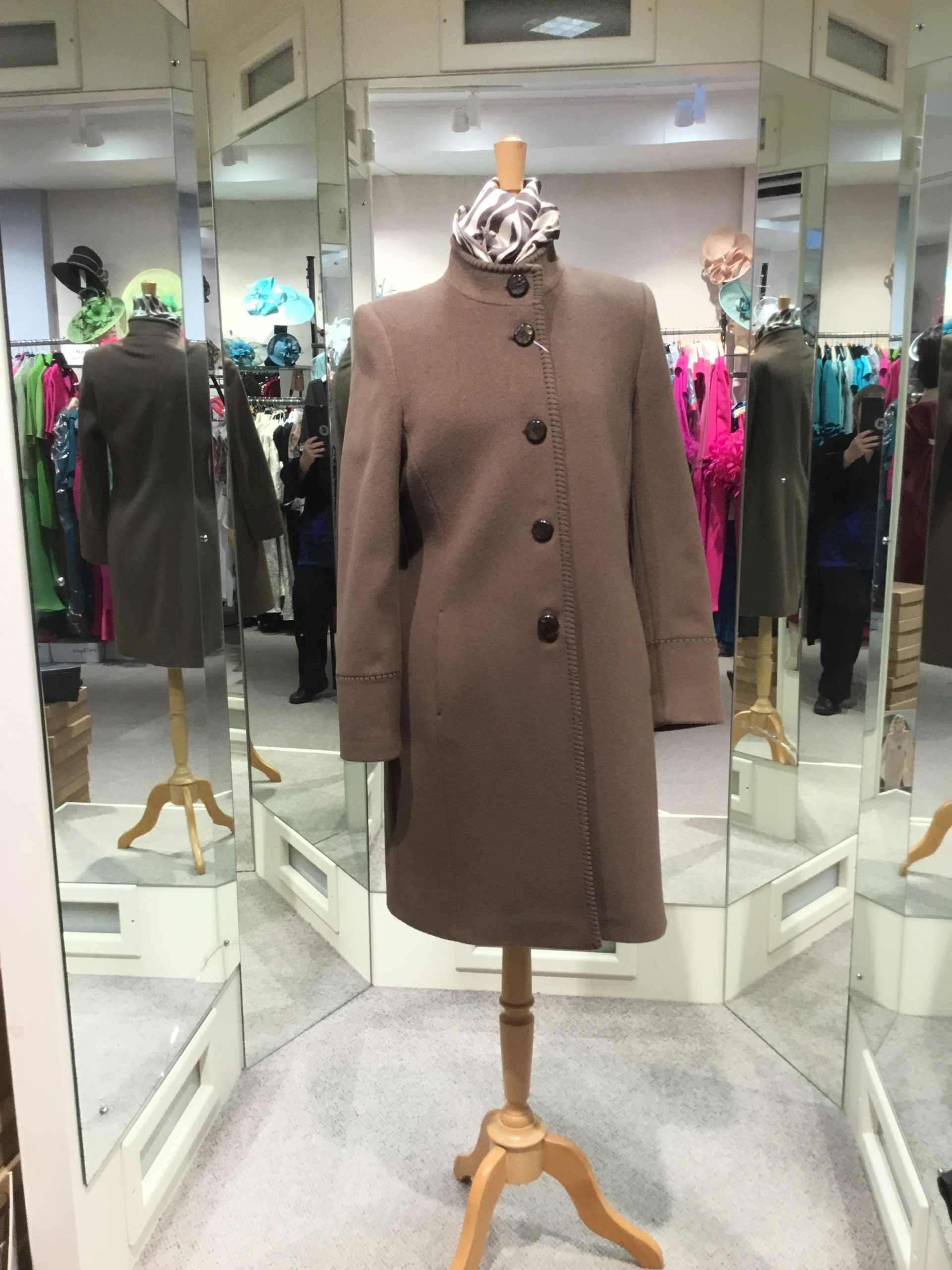 Christina Felix wool and cashmere coat 514
