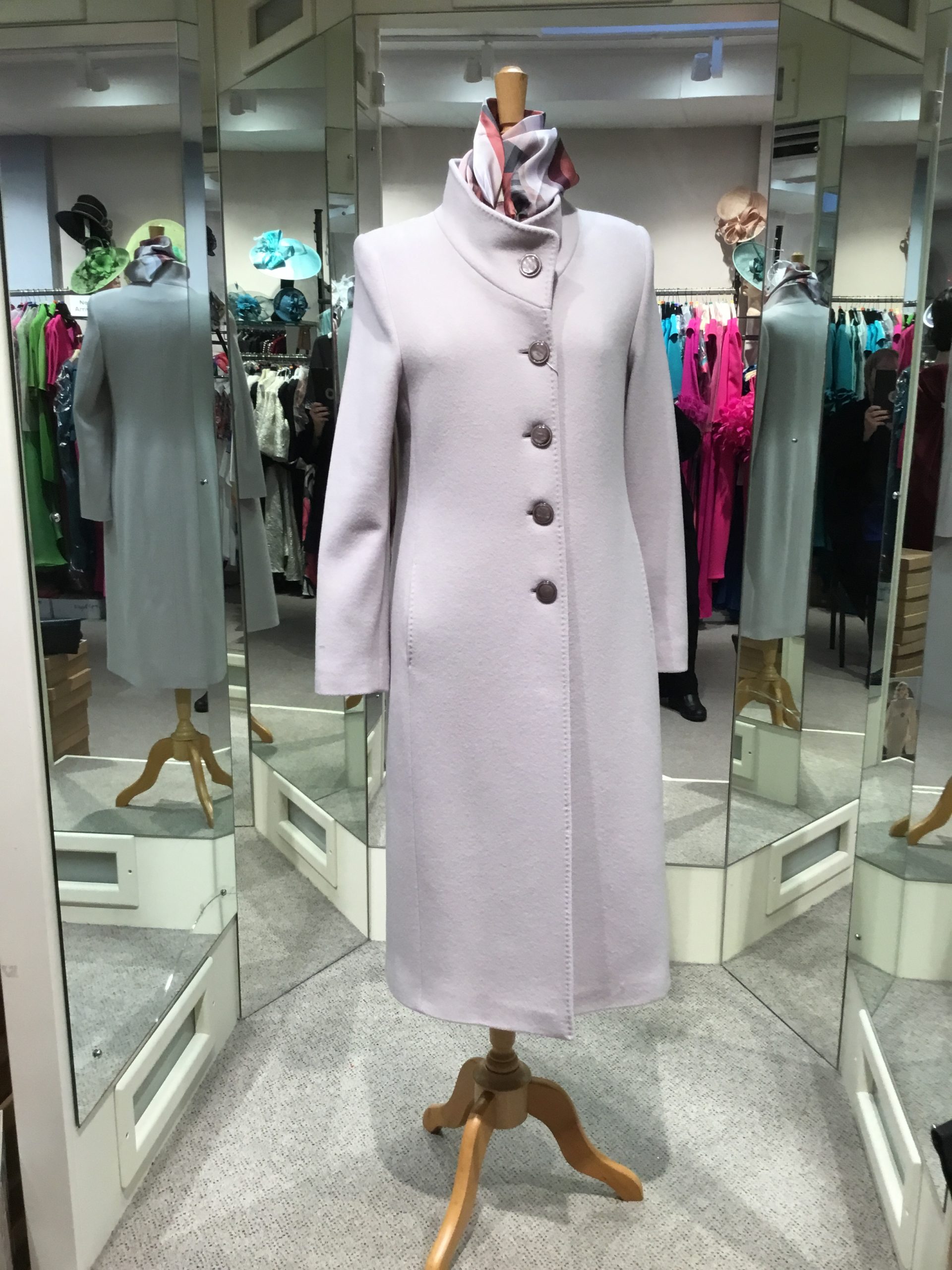 Christina Felix wool cashmere coat 565